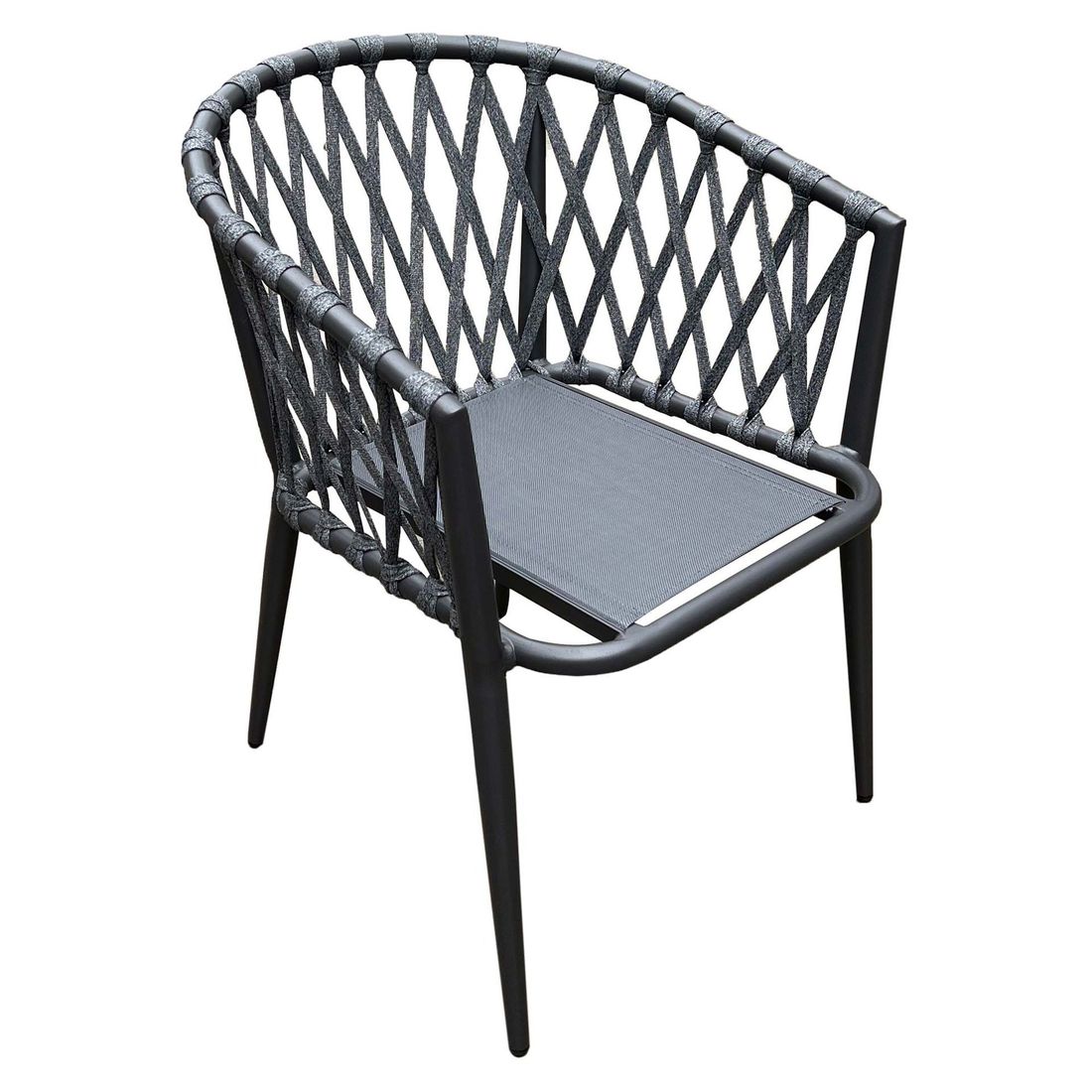 LC Garden Sunrepo Stapelsessel Aluminium/Rope/Polyester