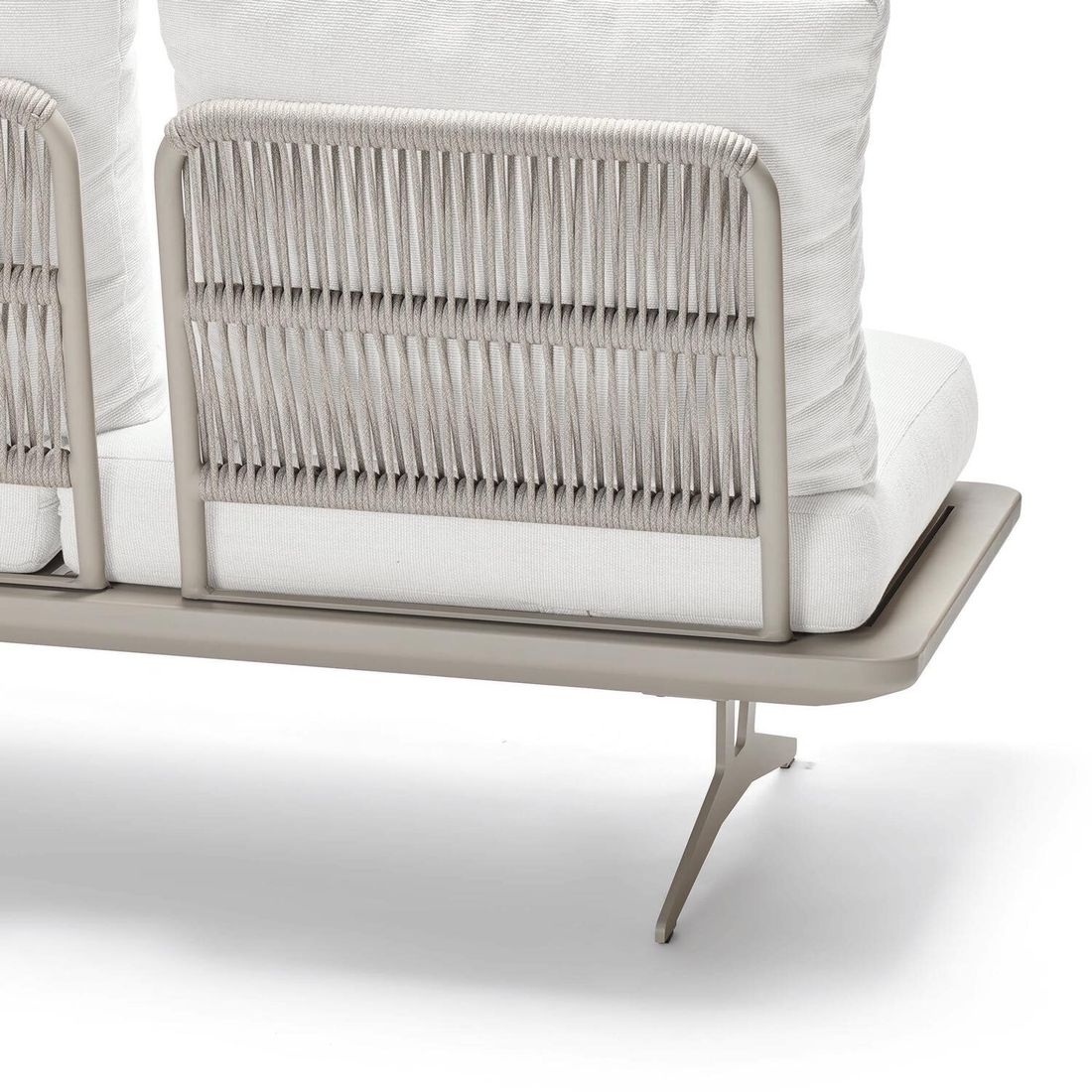 Stern Enya Diningsofa verstellbar Aluminium/Rope/Outdoorstoff