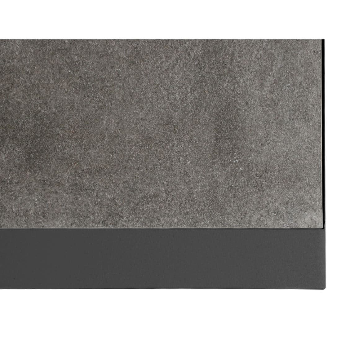 Siena Garden Belia Loungetisch 120x70 cm Aluminium/Keramik