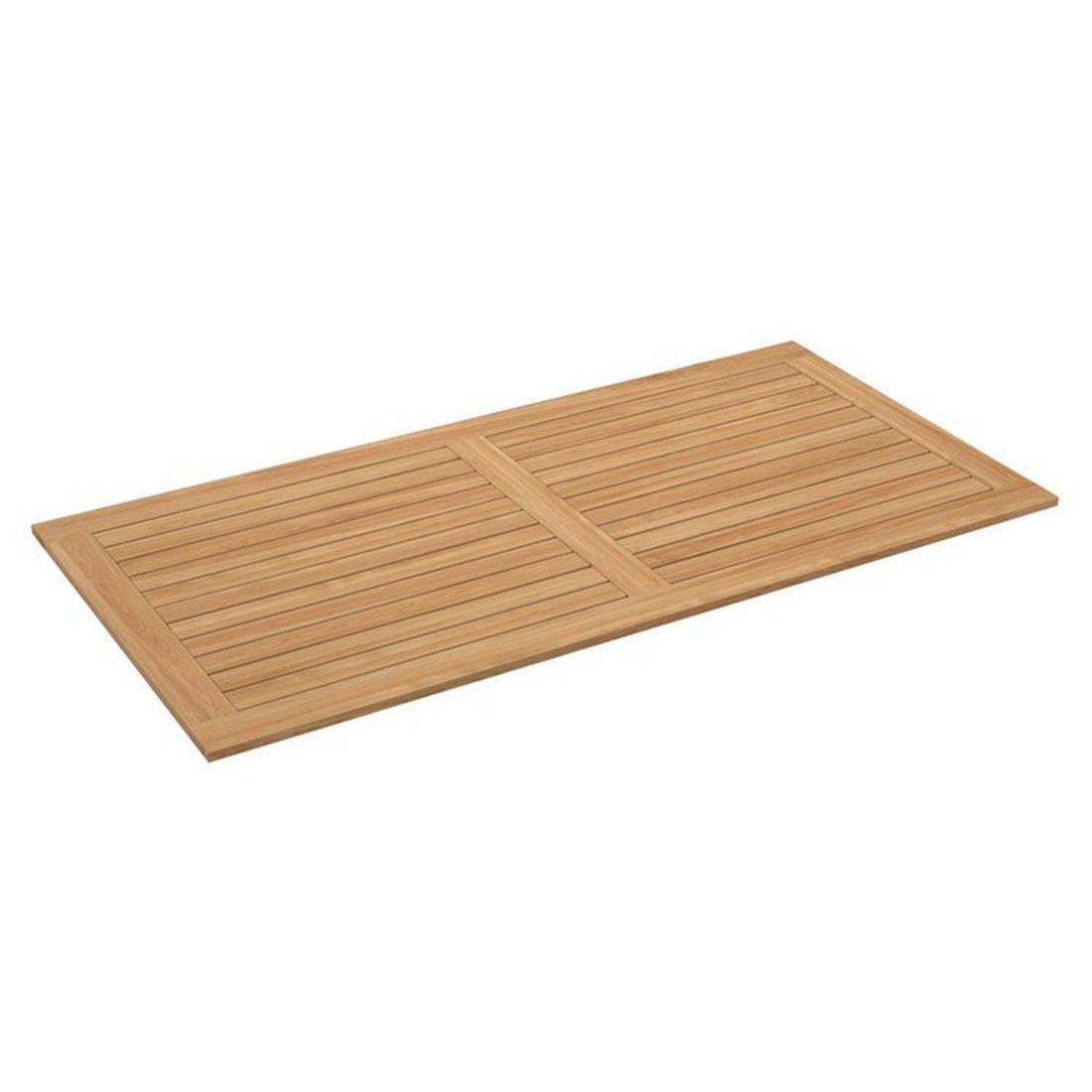 Stern Gartentisch 200x100cm Aluminium/Teak