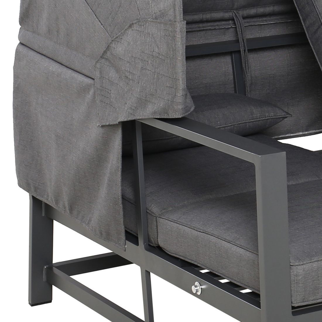 OUTLIV. Atlanta Daybed verstellbar Aluminium/Olefin