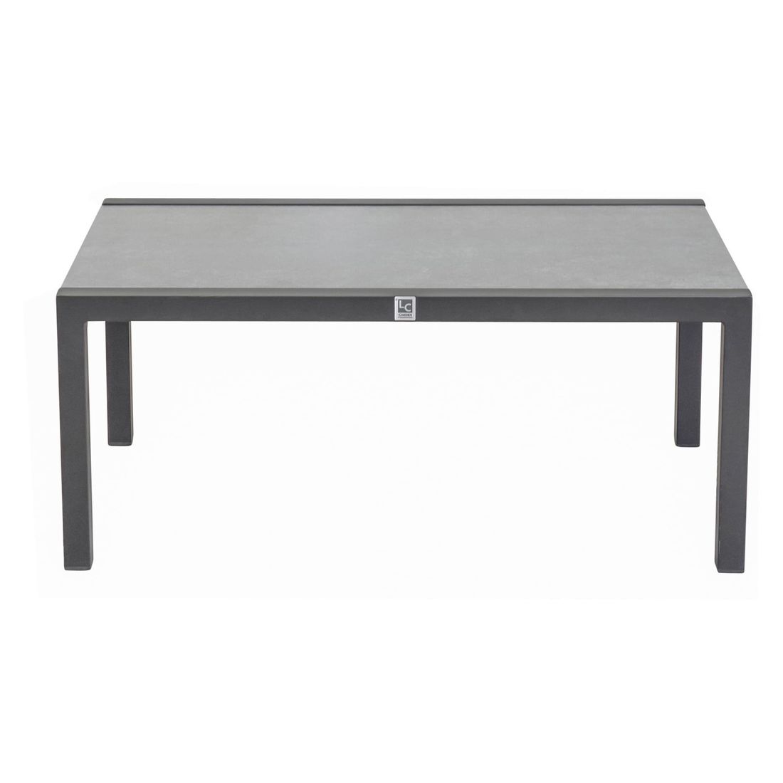 LC Garden Sondrino Loungetisch 100x60cm Aluminium/Glaskeramik