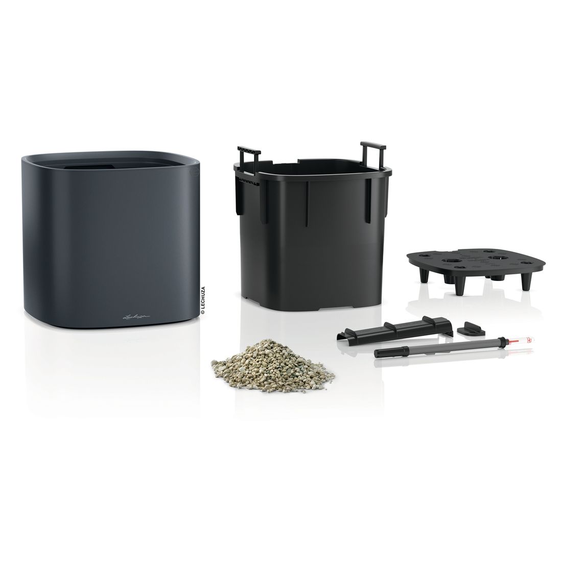 Lechuza Pila Planter Pflanztopf 35x35cm Kunststoff