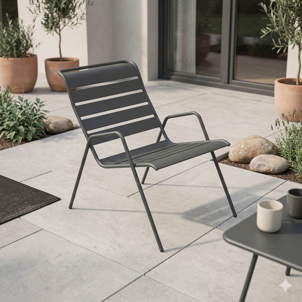 Fermob Monceau Loungesessel Stahl