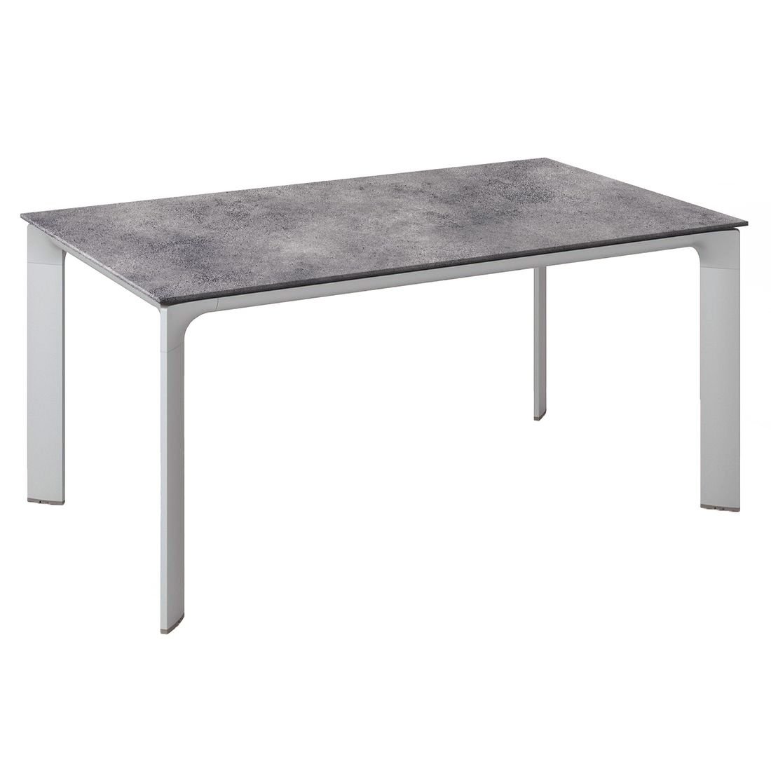 Kettler Diamond Gartentisch 140x70cm Aluminium/HPL