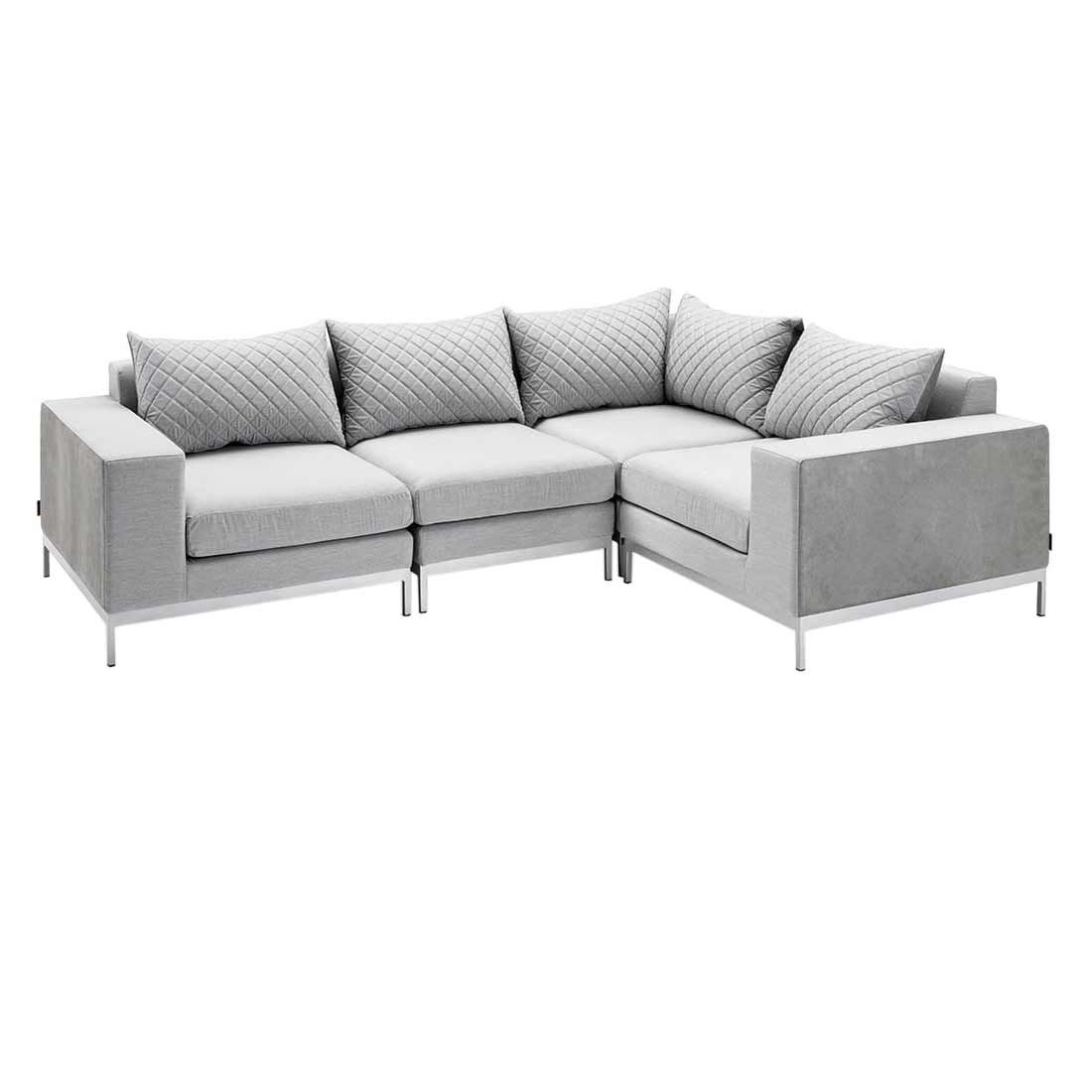 Kettler Ego Modular Ecklounge Aluminium/Sunbrella
