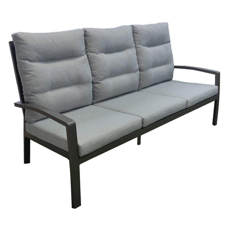 LC Garden Bondino Diningsofa Aluminium/Kunstfaser
