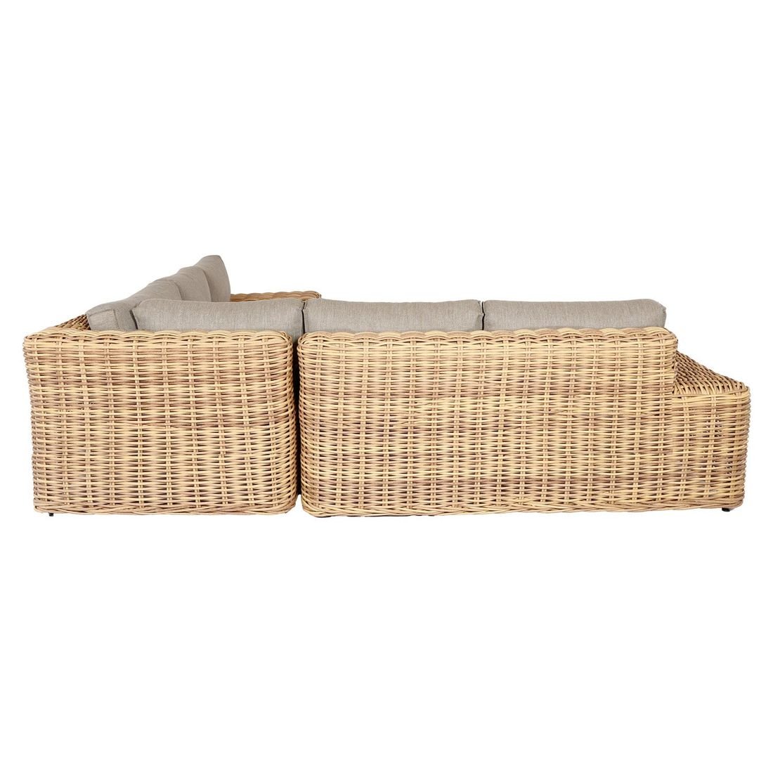 OUTLIV. Yate Ecklounge inkl. Loungetisch Geflecht/Olefin