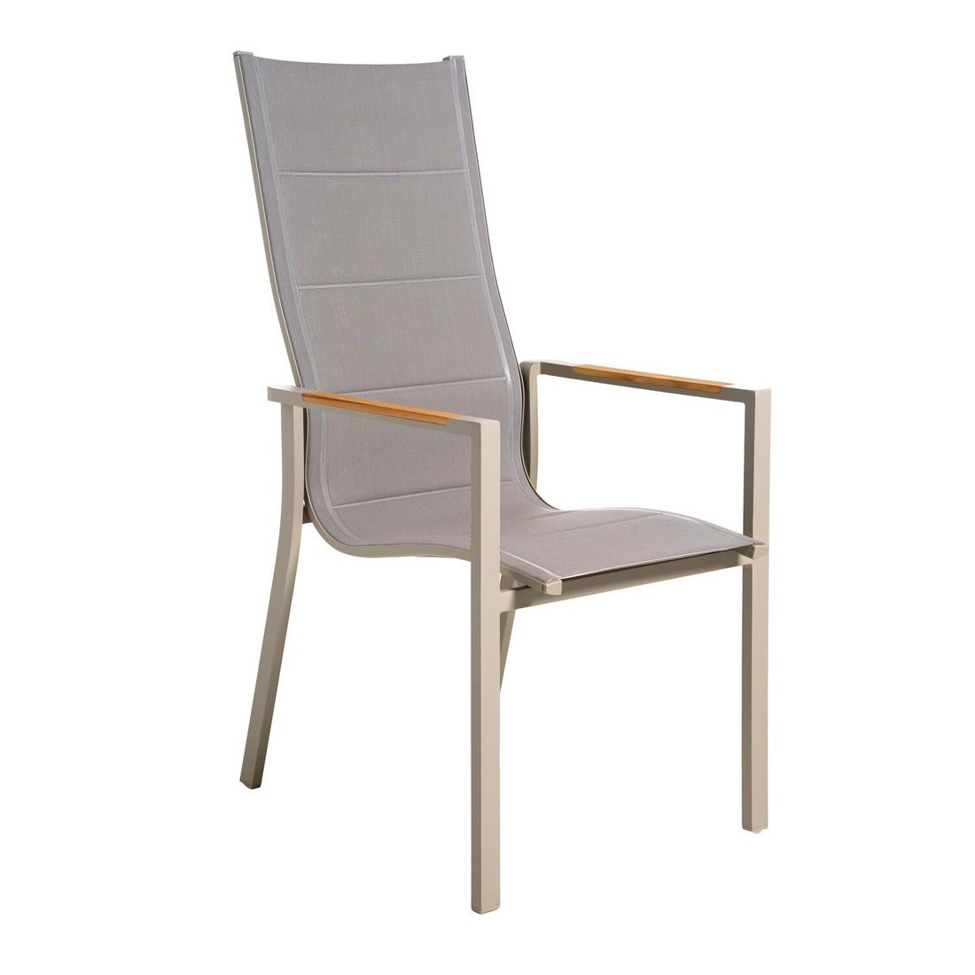 LC Garden Unicamo Stapelsessel Hochlehner Aluminium/Textilene