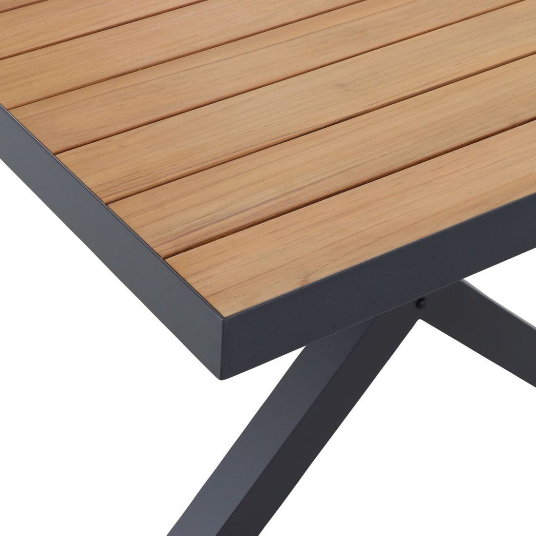Siena Garden Sincro Gartentisch 200x100cm Aluminium/Teak