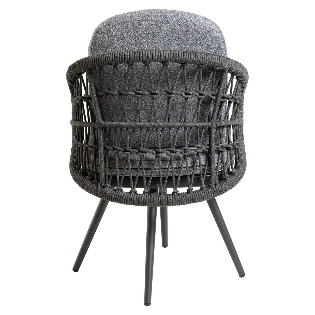 Interliving 7012 Gartensessel drehbar Aluminium mit Sitz- und Rückenkissen