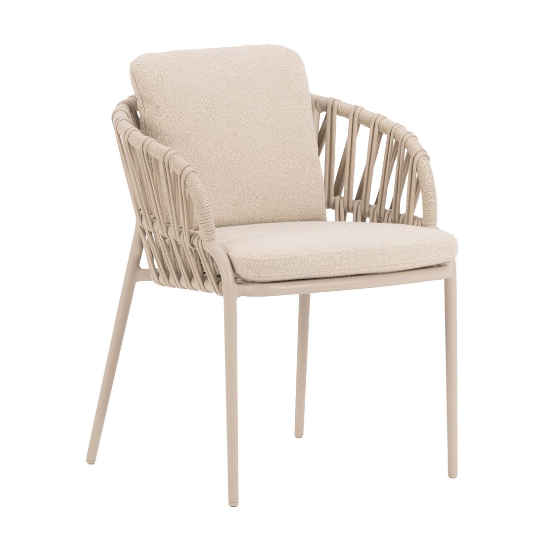 Zebra Ares Gartensessel Aluminium mit Sitz- und Rückenkissen