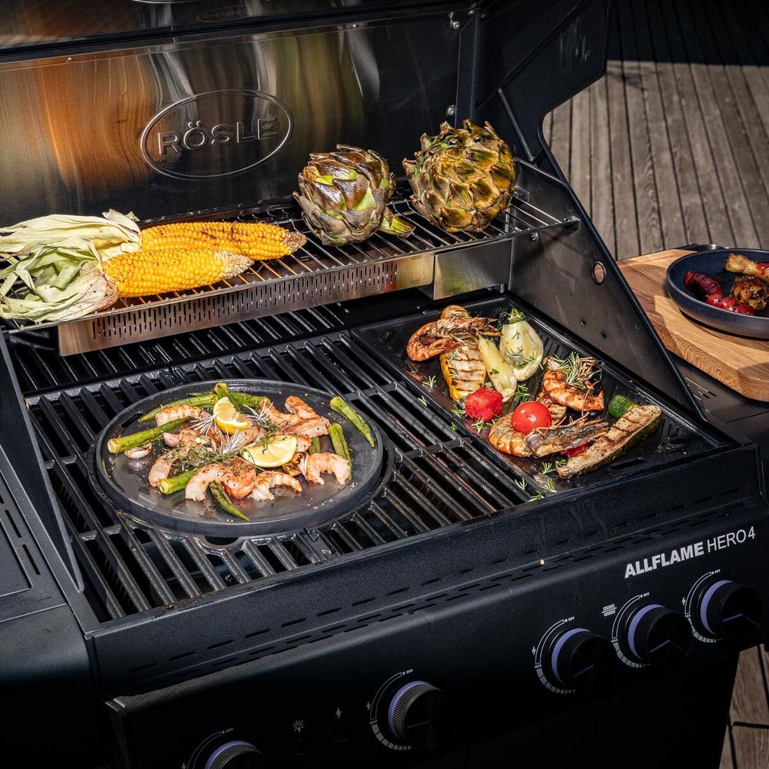 Rösle Allflame Hero 4 Gasgrill