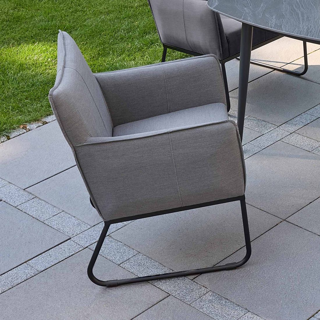 LC Garden Loma Gartensessel Aluminium/Acryl