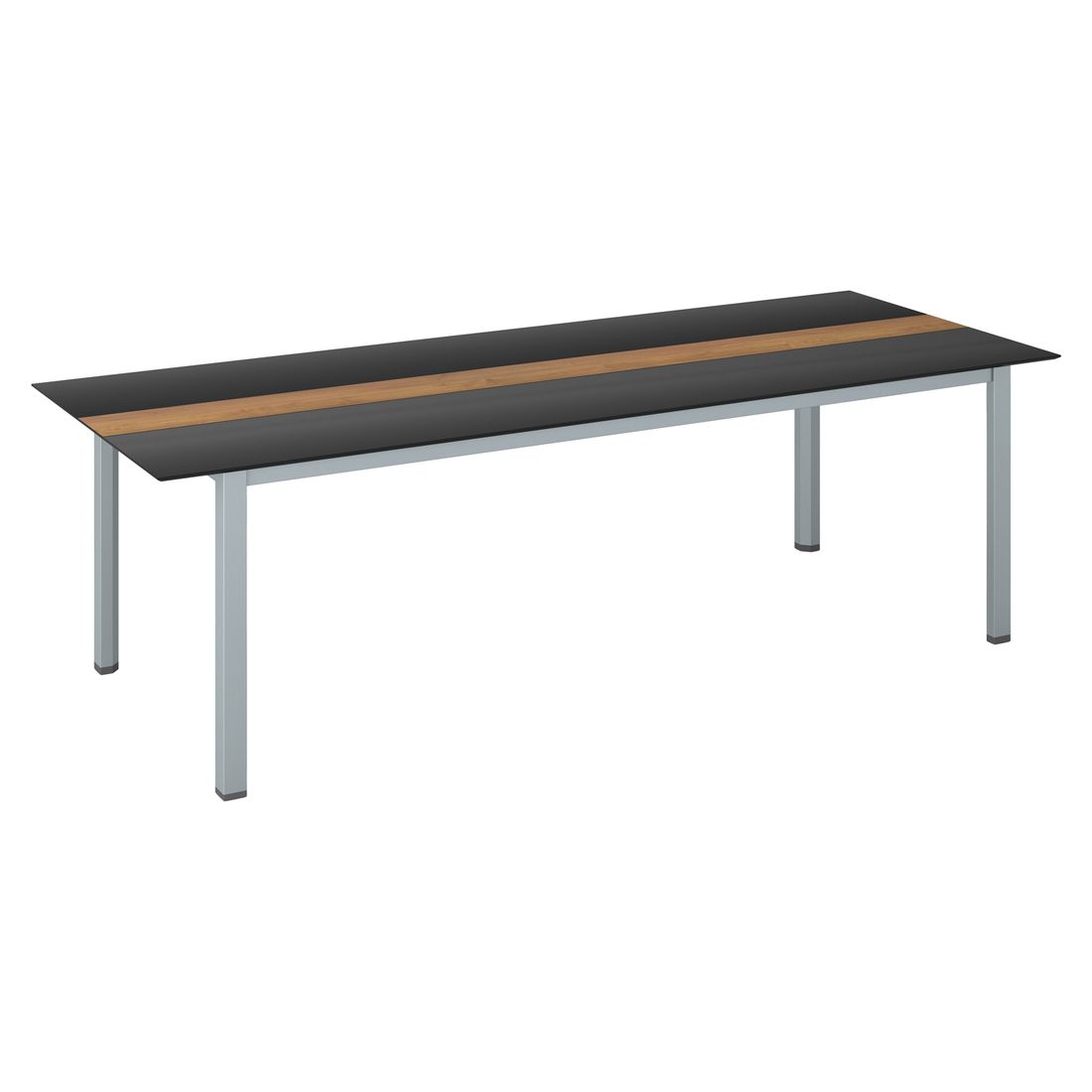 Kettler Cubic Gartentisch 250x97cm Aluminium/HPL