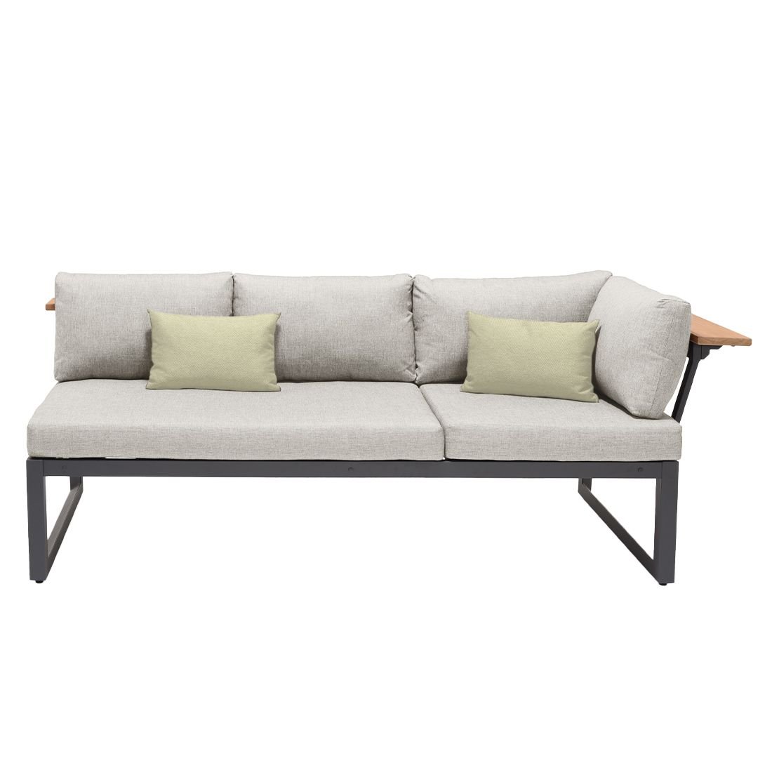 LifestyleGarden Palau Diningsofa Aluminium/Olefin