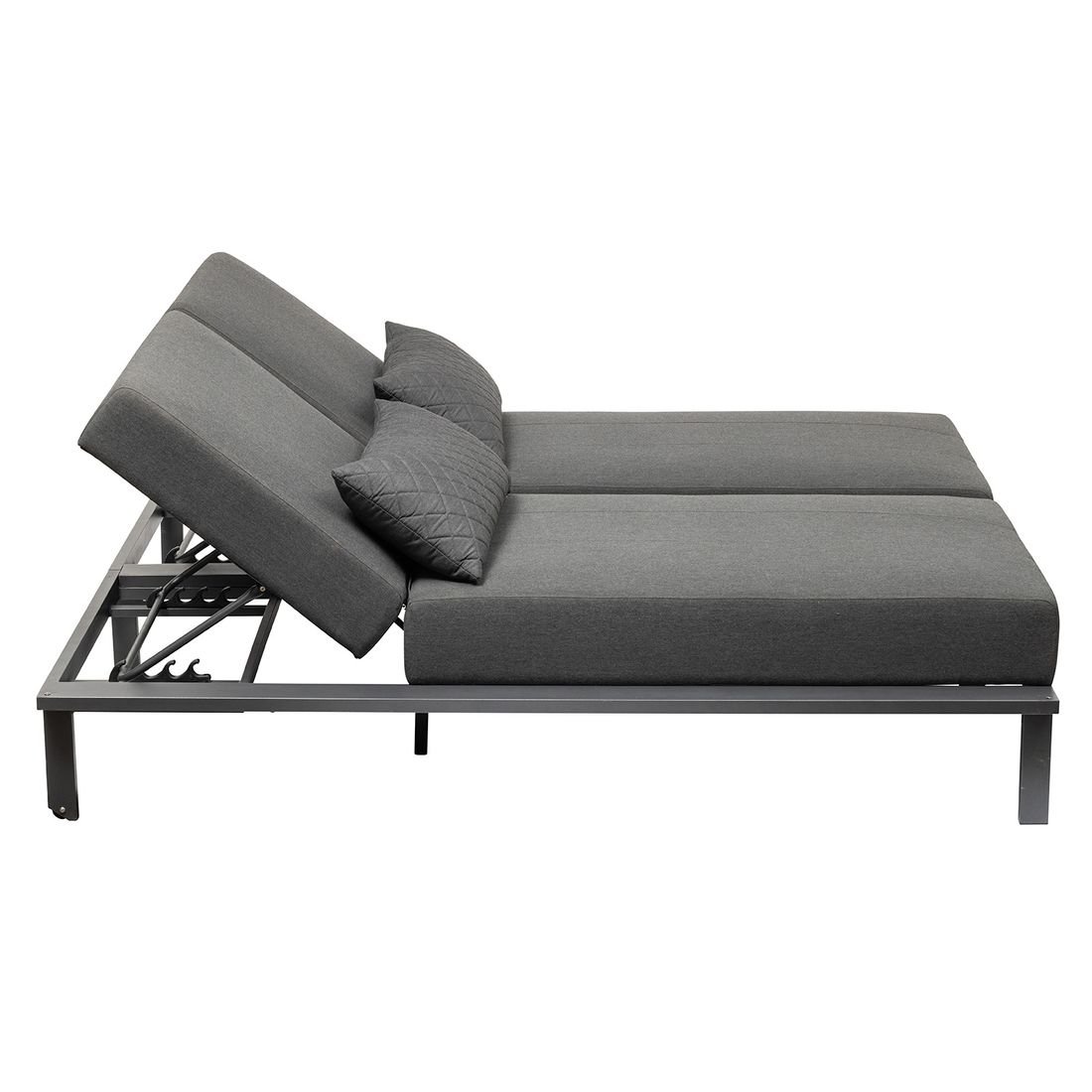 Kettler Pure Daybed verstellbar Aluminium/Sunbrella