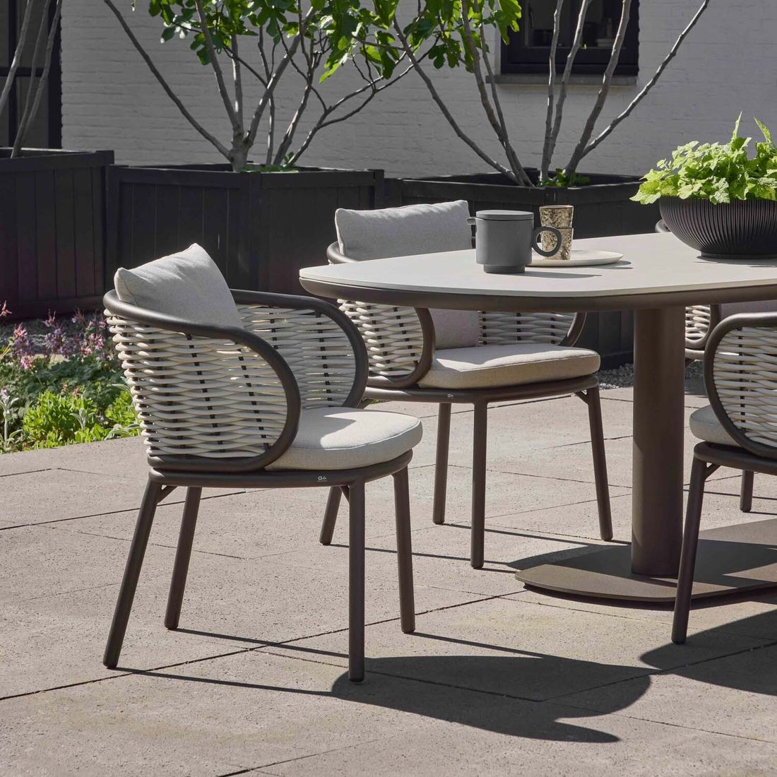 Apple Bee Pine Key Gartenmöbel-Set XL (8 Plätze) Tisch 280x110cm
