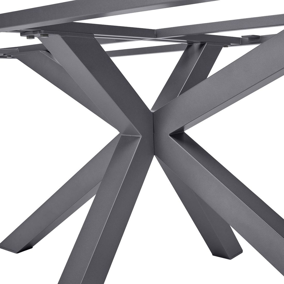 Kettler Zenith Dininglounge Tisch 180x100cm Aluminium/Olefin
