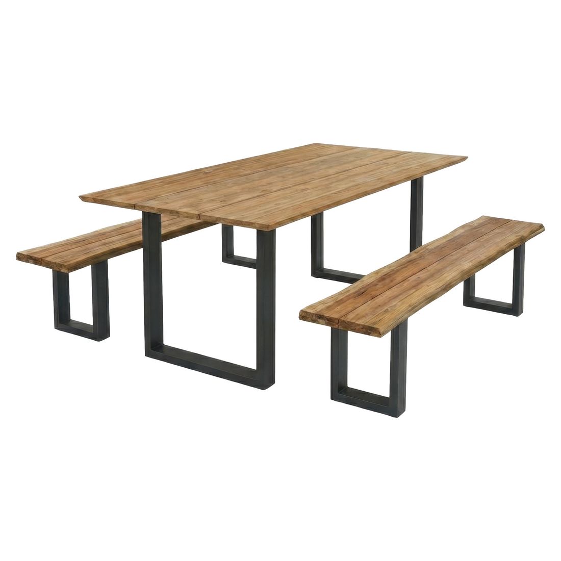 OUTLIV. Orlando Gartenmöbel-Set L (6 Plätze) Tisch 160x90cm