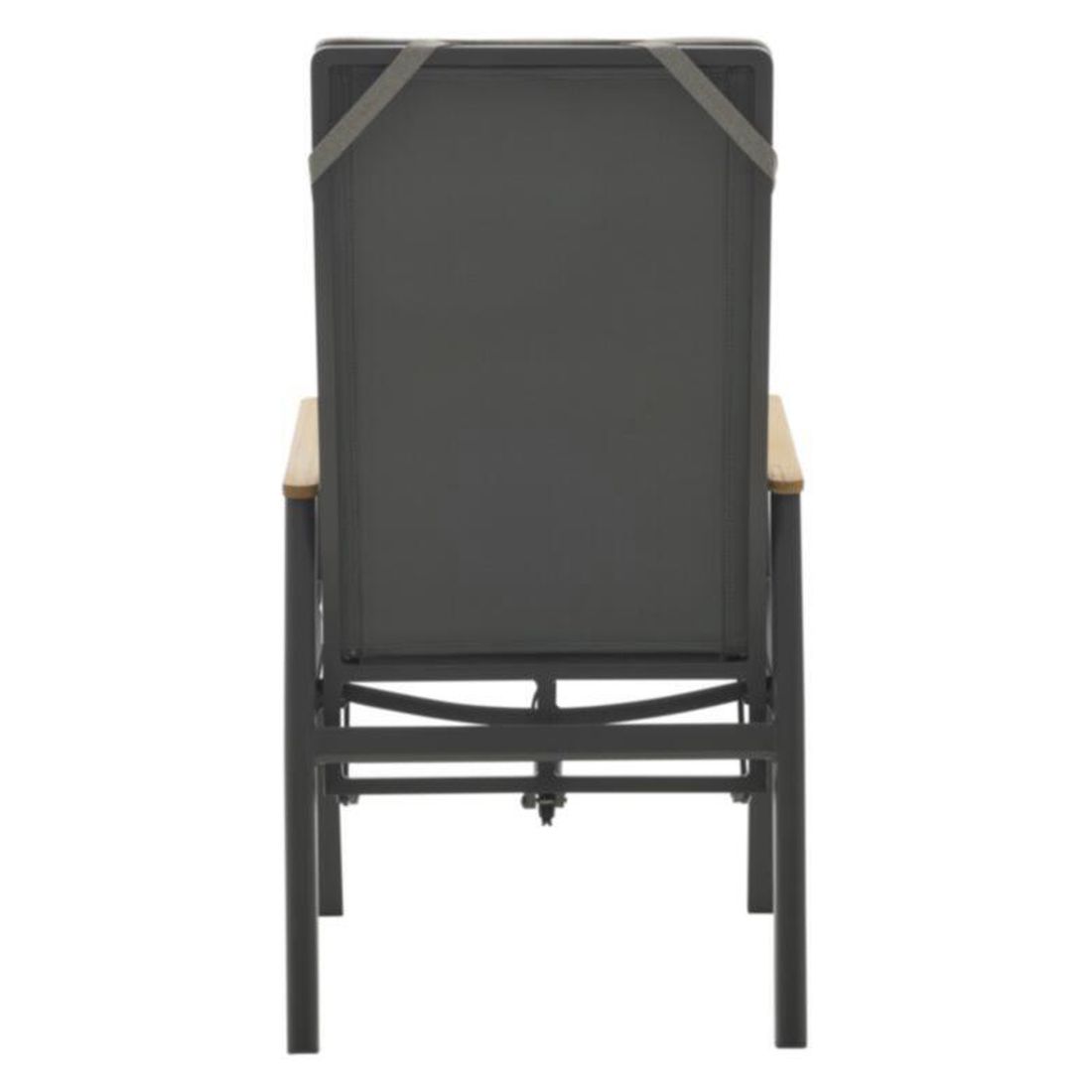 Interliving 7014 Gartensessel Sitztiefe verstellbar Aluminium mit Sitz- und Rückenkissen