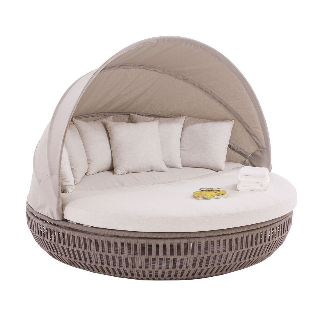 Domus Ventures Pelosa Sonneninsel Aluminium/Rope/Olefin