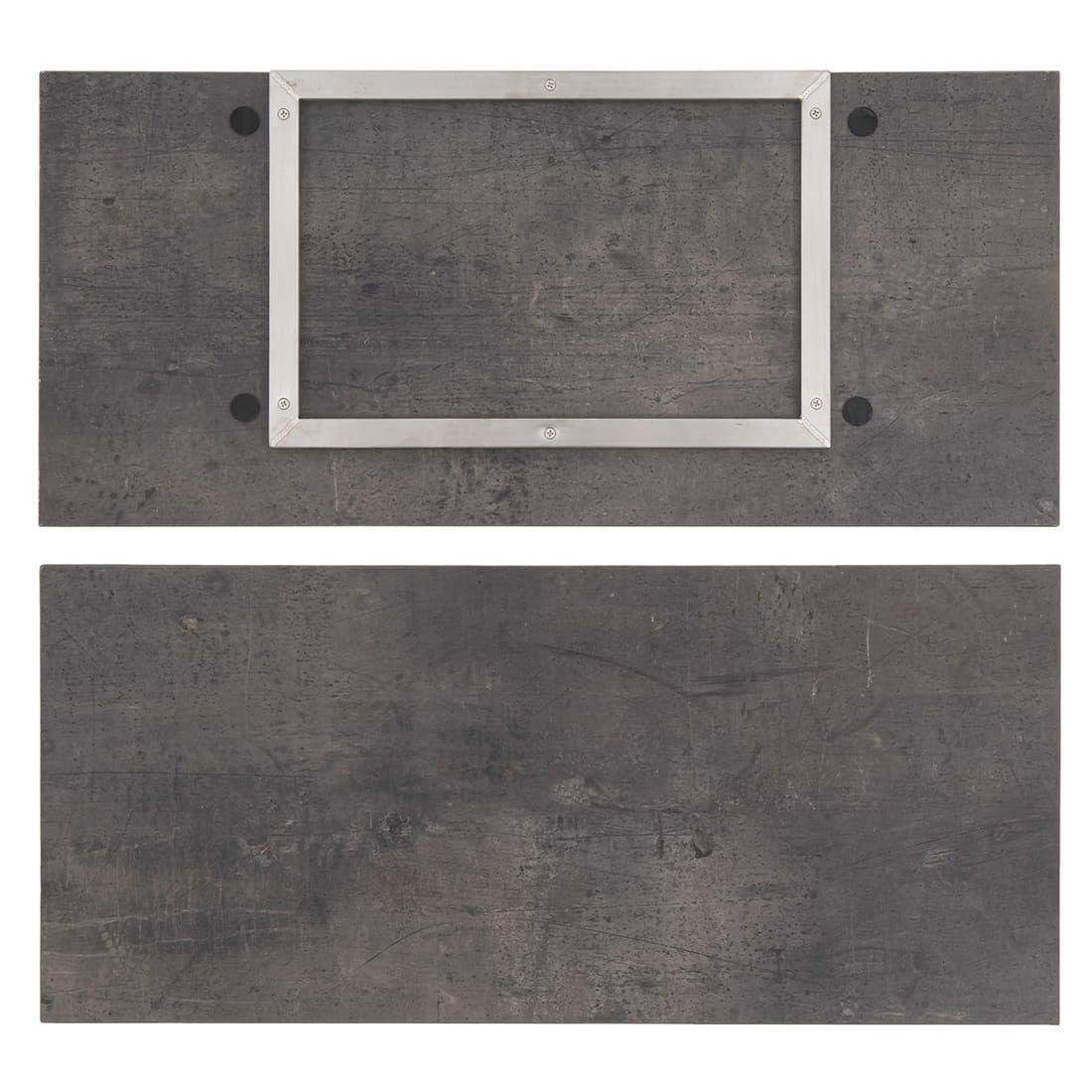 OUTLIV. Rimini Ausziehtisch 140/178,5/210x70cm Edelstahl/HPL