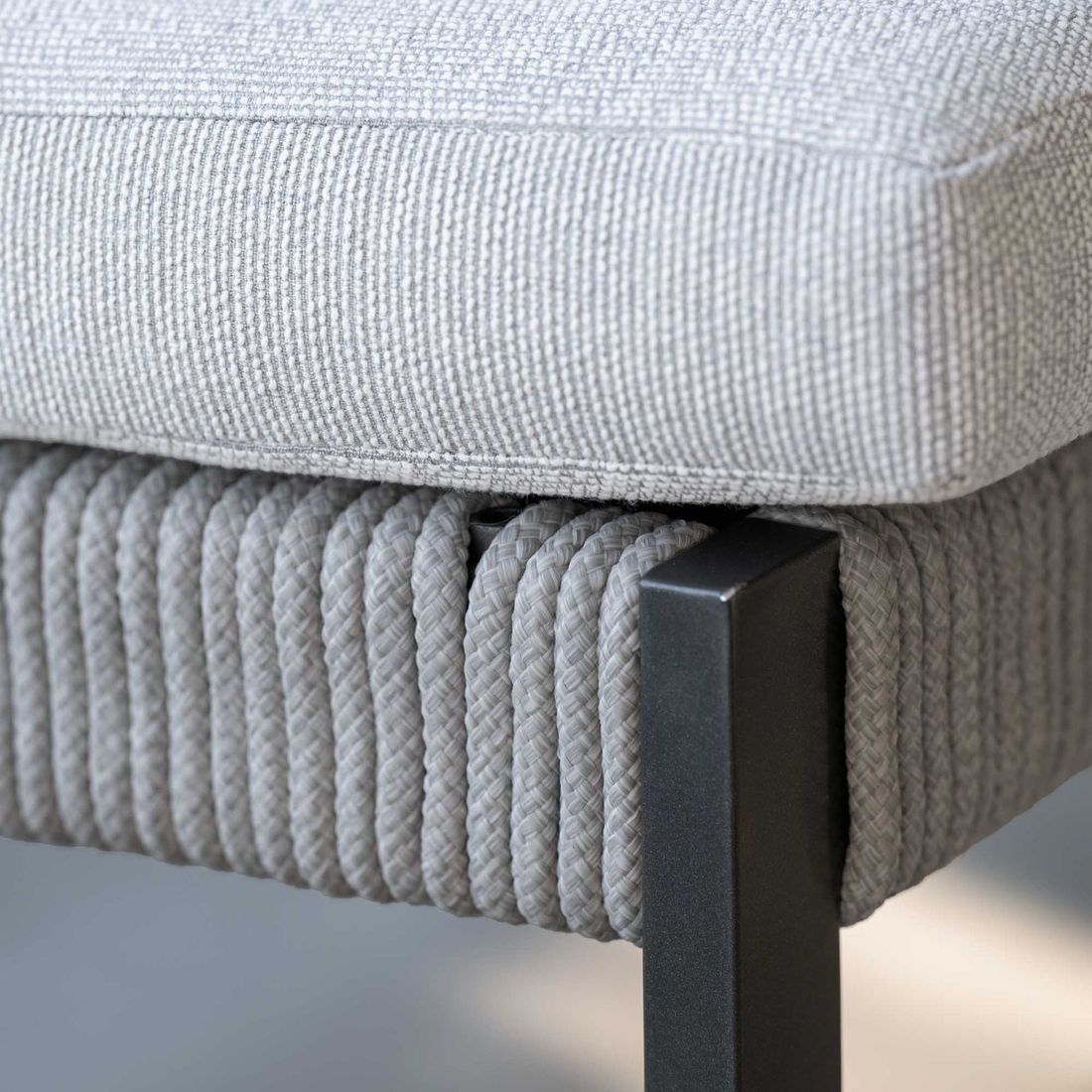Stern Tammo Gartensofa Aluminium/Rope/Outdoorstoff