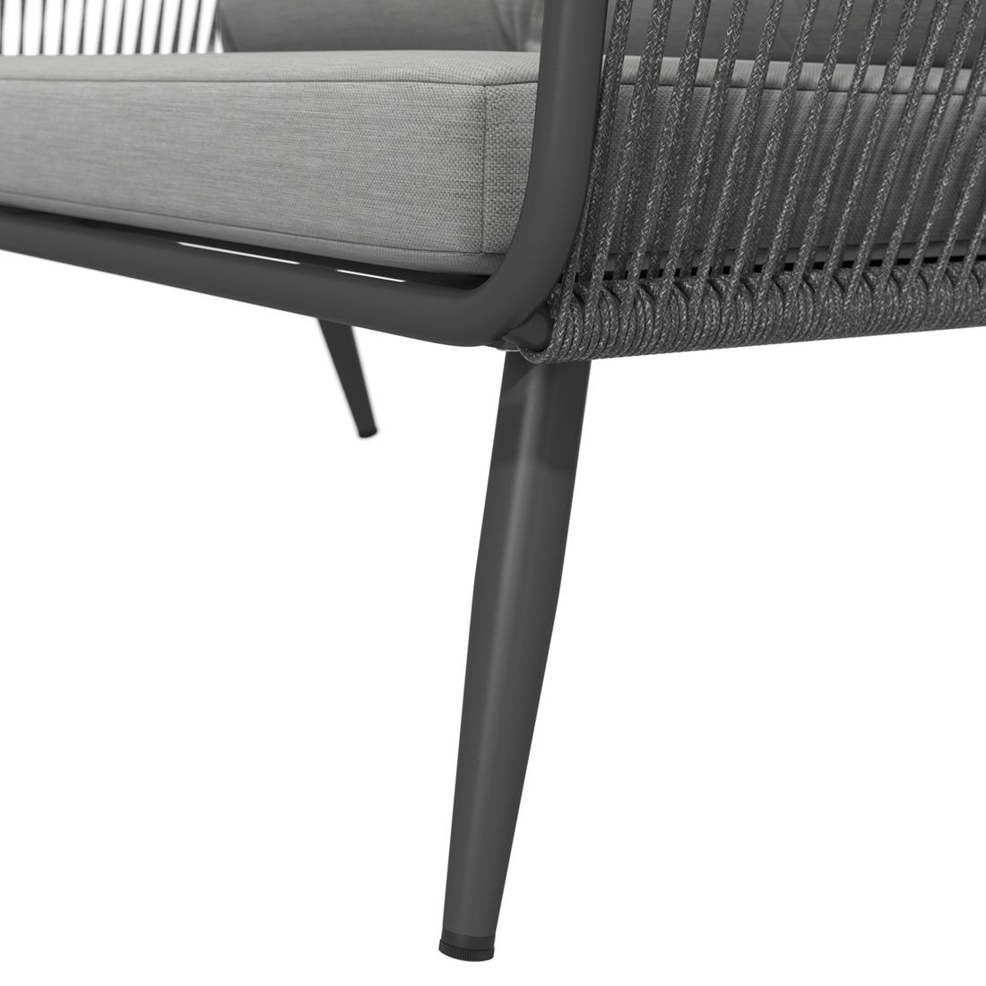 OUTLIV. Alex Ecklounge inkl. Loungetische Aluminium/Rope/Olefin