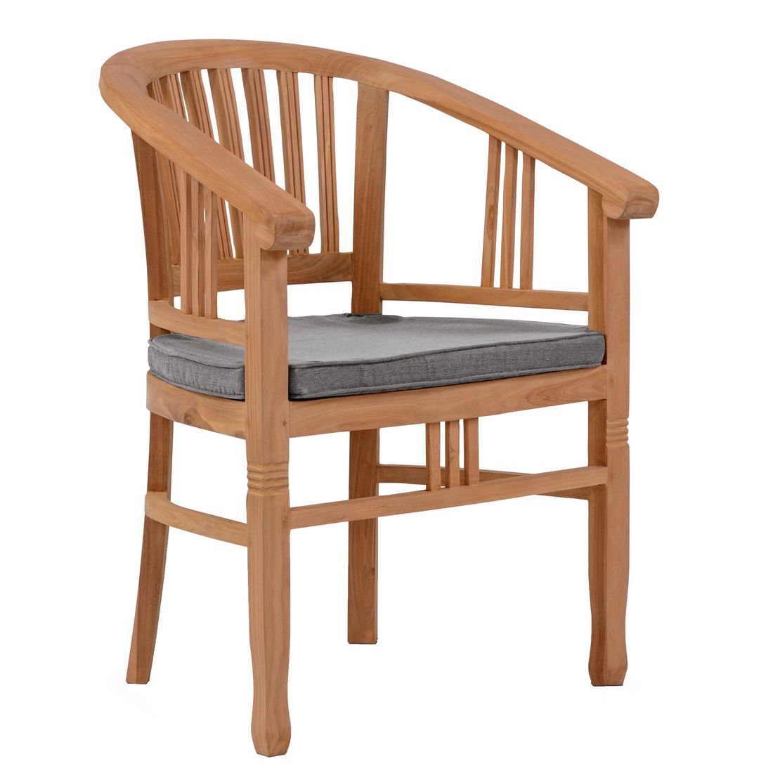OUTLIV. Batavia Gartensessel Eco-Teak inklusive Kissen