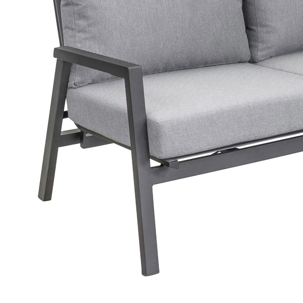 LC Garden Sondrino Diningsofa verstellbar Aluminium/Polyester