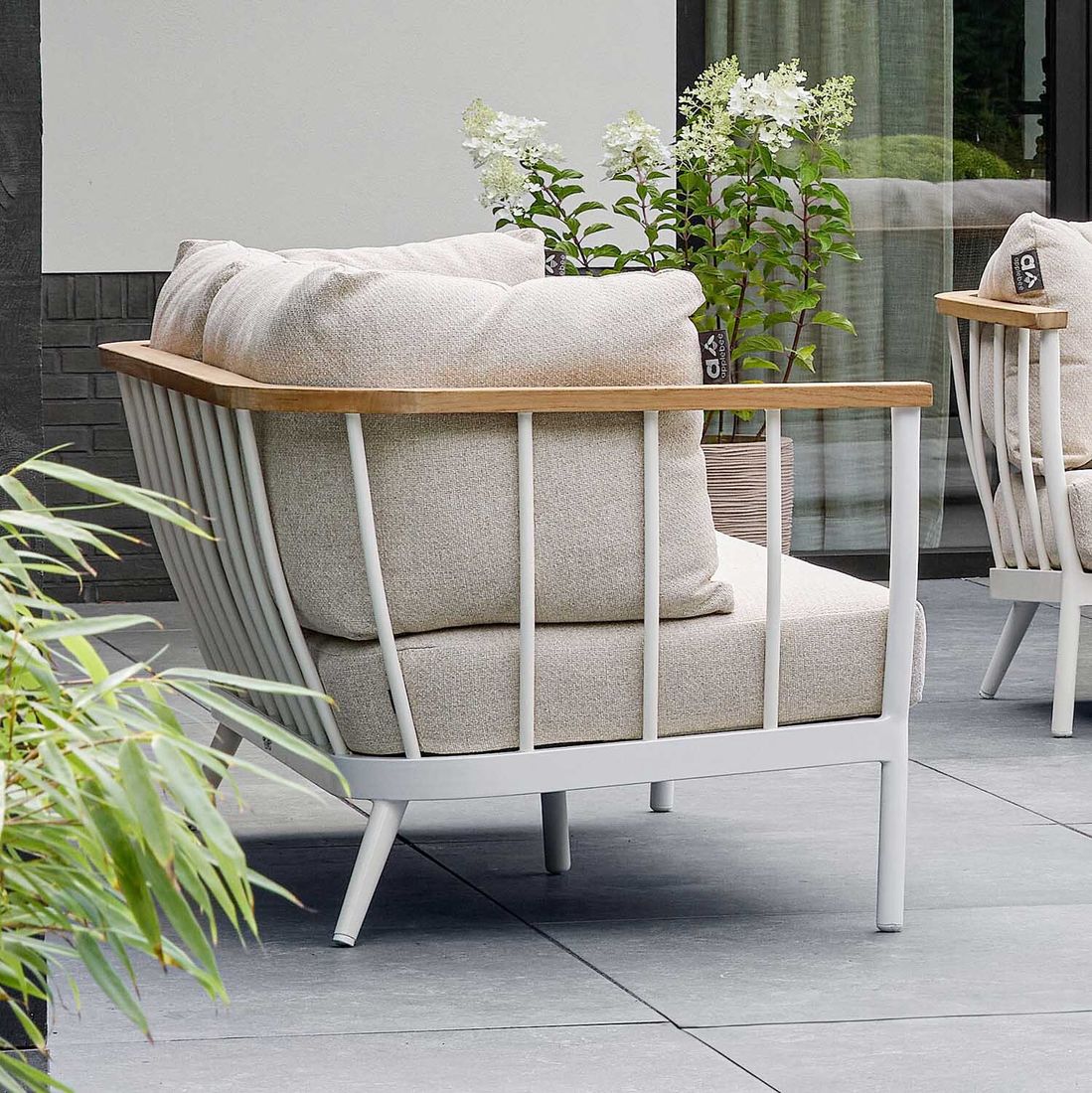 Apple Bee Condor Gartenloungesofa Aluminium/Bee Wett