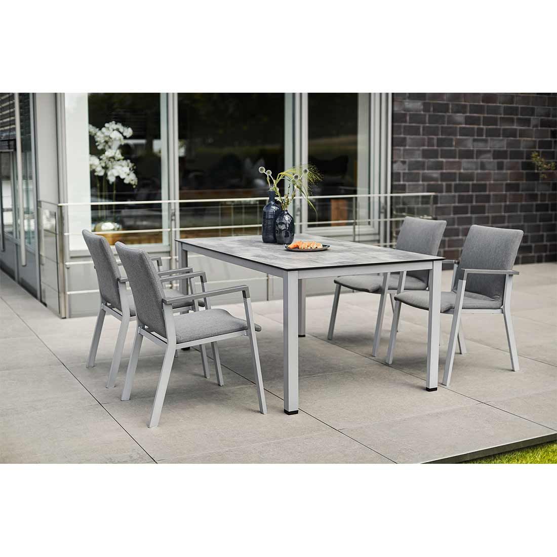Kettler Rasmus Stapelsessel Aluminium/Sunbrella