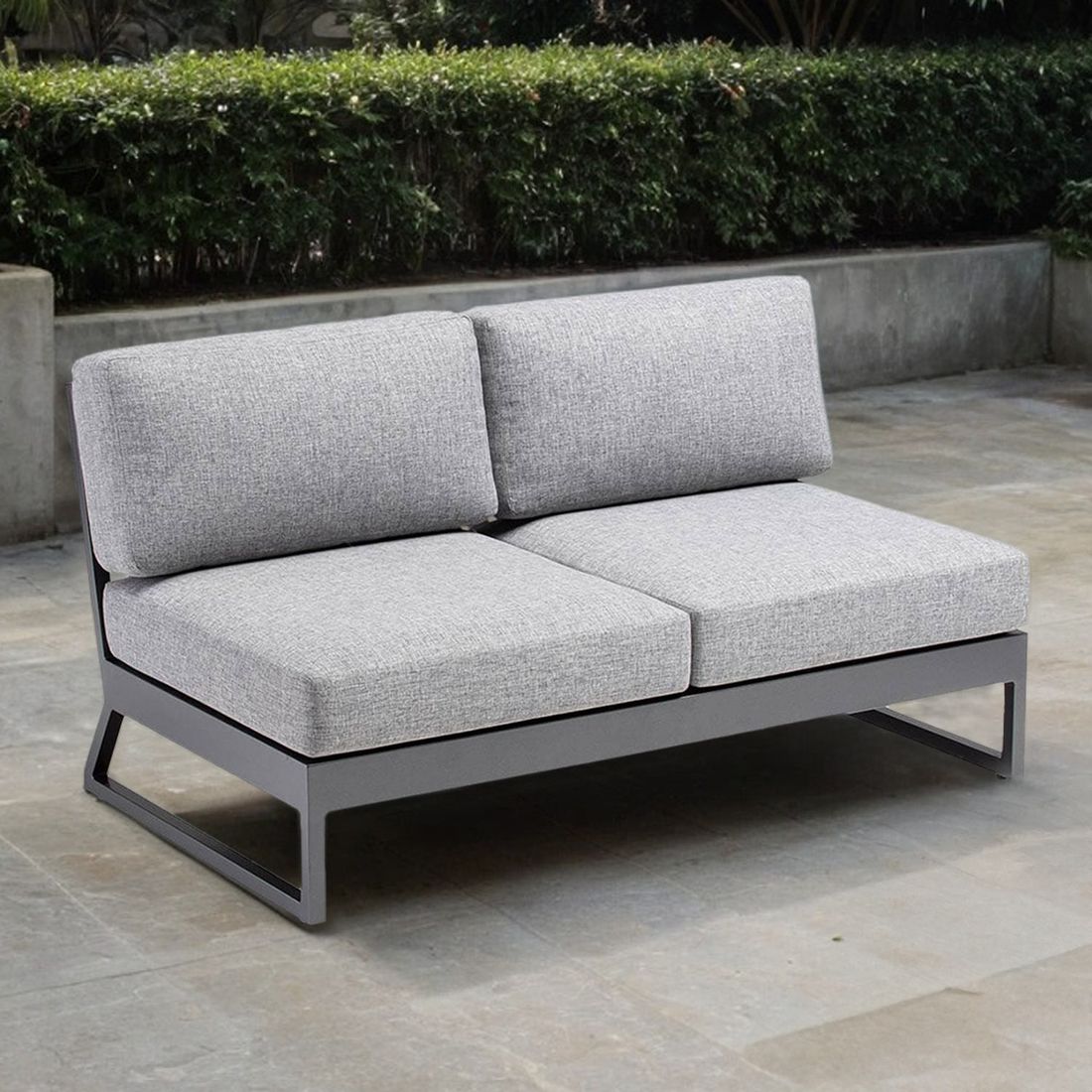 Kettler Ocean Skid Platform Gartenloungesofa Aluminium/Olefin