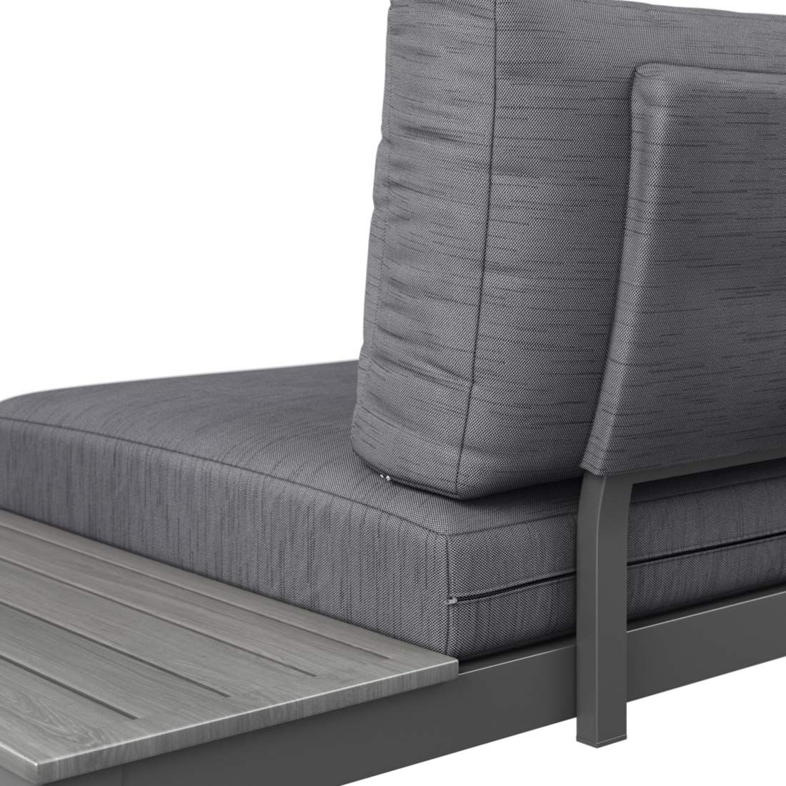 OUTLIV. Morsum Modulare Ecklounge Aluminium/Spunpolyester
