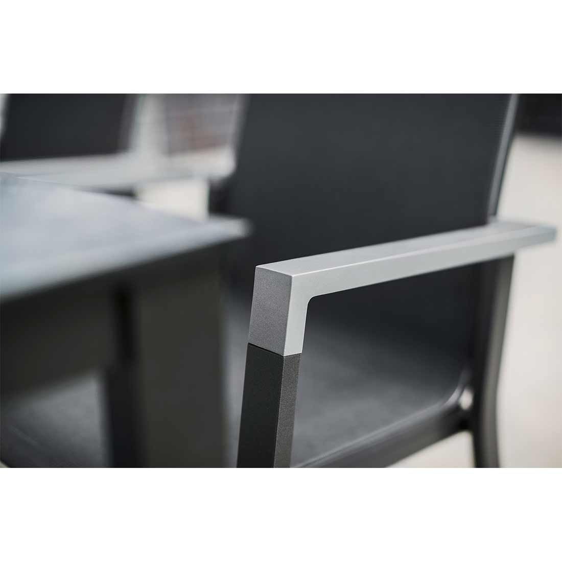 Kettler Rasmus Stapelsessel Aluminium/Outdoorgewebe
