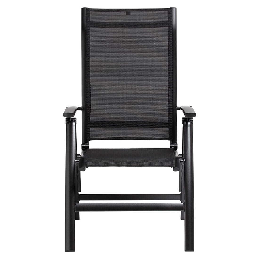 Kettler Legato Curve Klappsessel Aluminium/Textilene