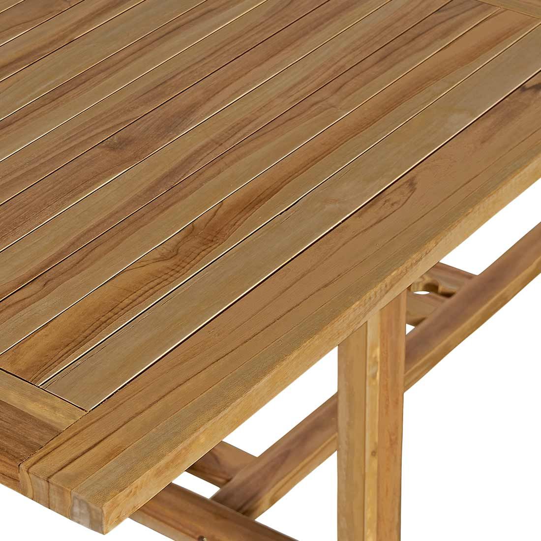 OUTLIV. Ontario Ausziehtisch 180/240x100cm Teak