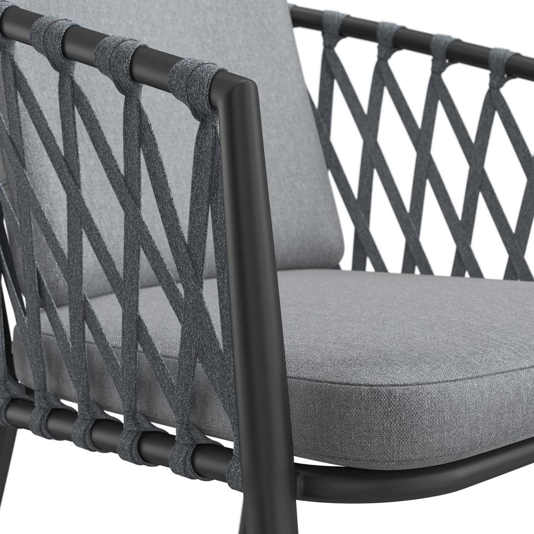 OUTLIV. Cairns Gartenmöbel-Set L (6 Plätze) Tisch 220x100cm