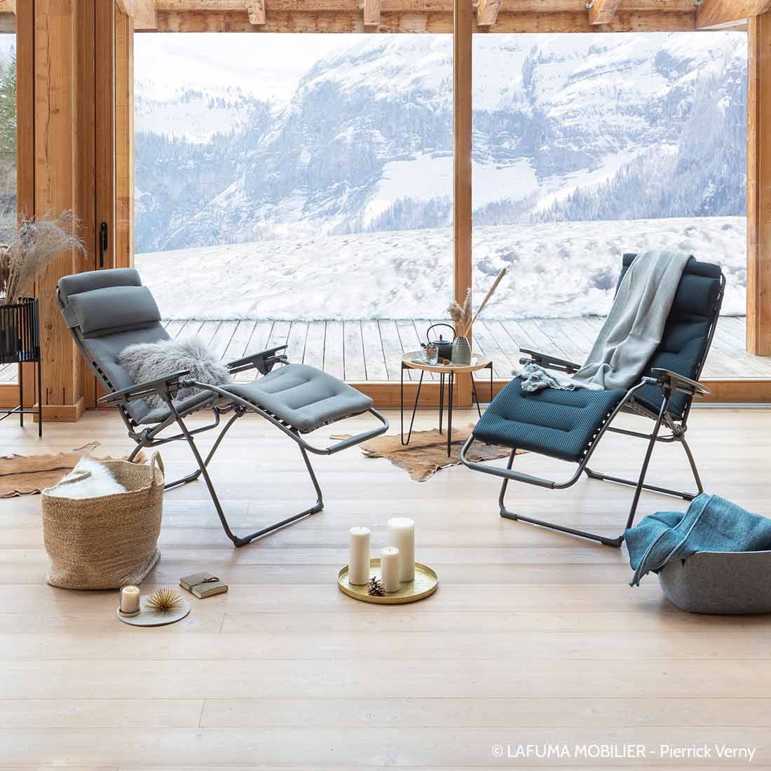 Lafuma Futura Relaxliege Stahl/BeComfort