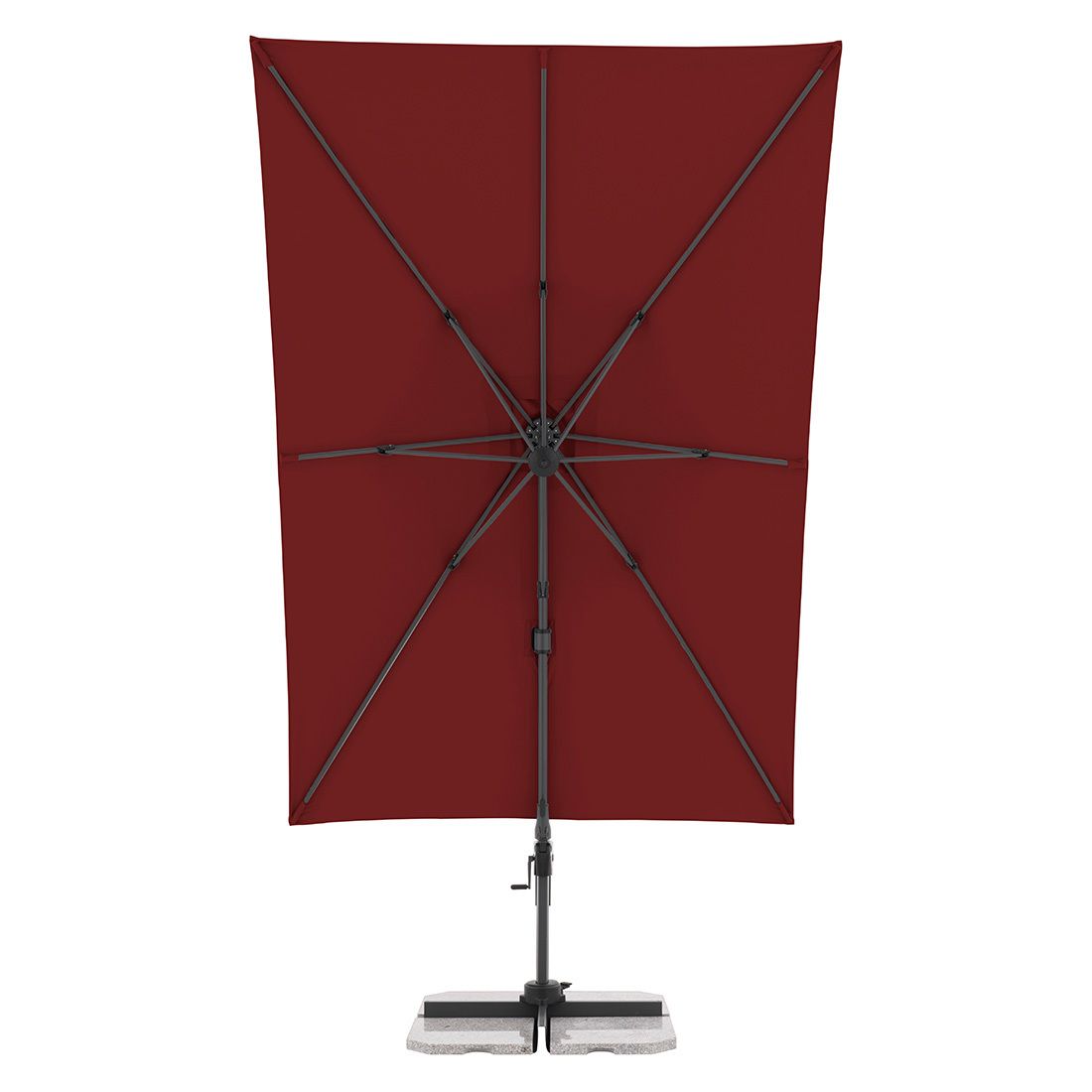 Doppler Active Green Edition Ampelschirm 310x210cm