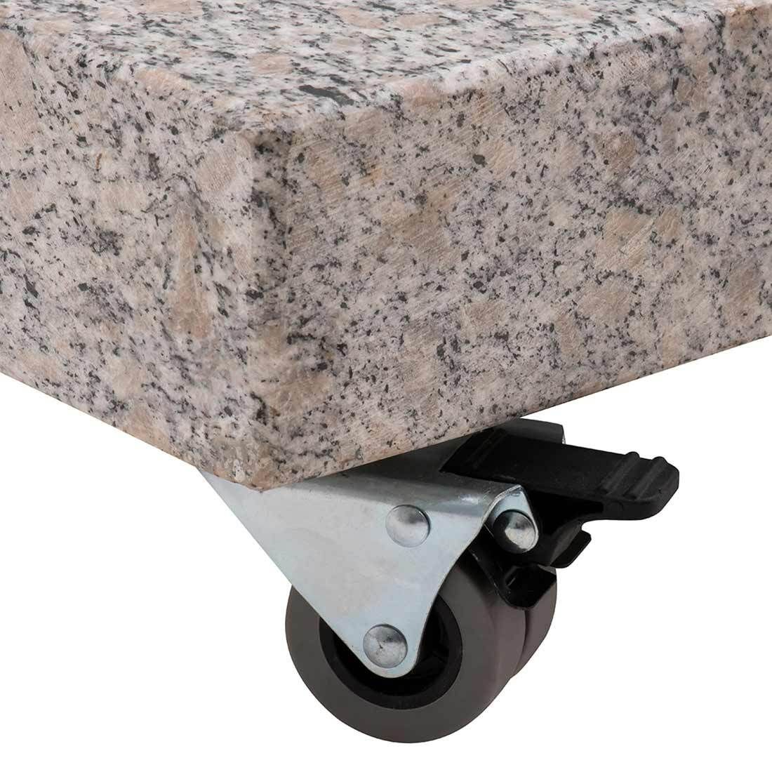 OUTLIV. Schirmständer Rollbar inkl. Doppler Standrohr Granit 140kg