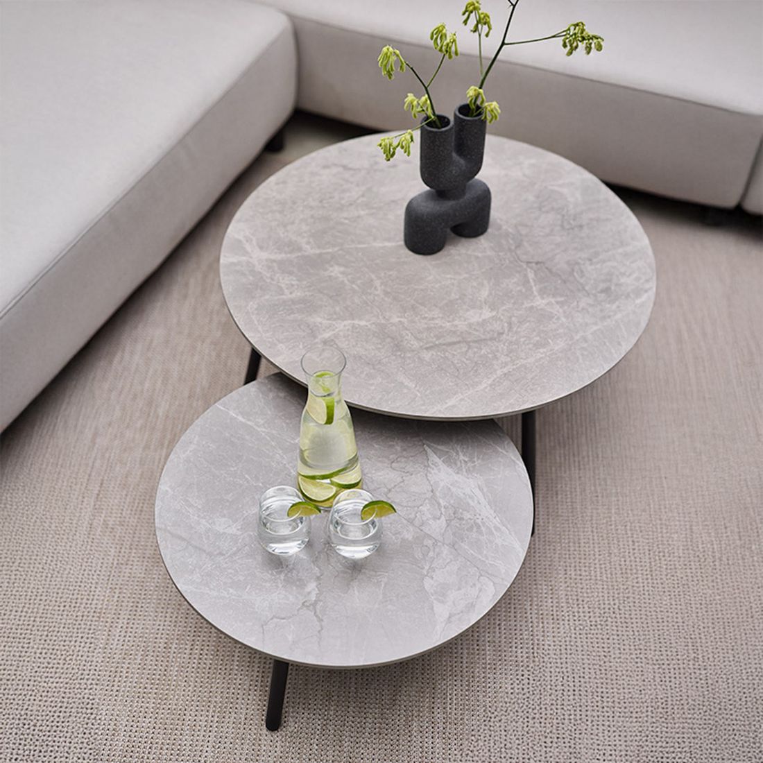 Hartman Sit & Heat Monaco Ecklounge Sunbrella