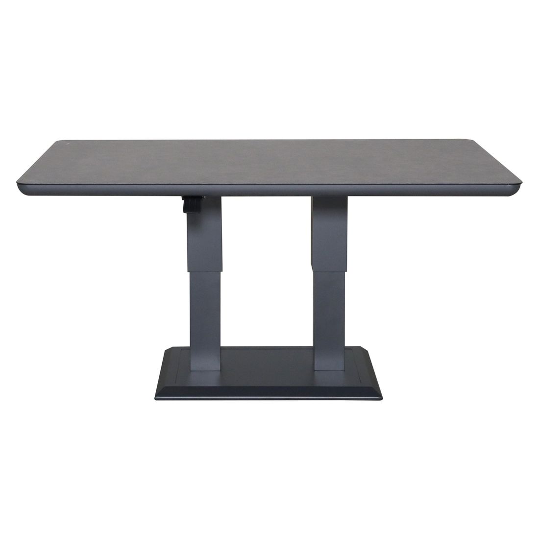 OUTLIV. Allround Gartentisch 150x90cm Aluminium/Glas