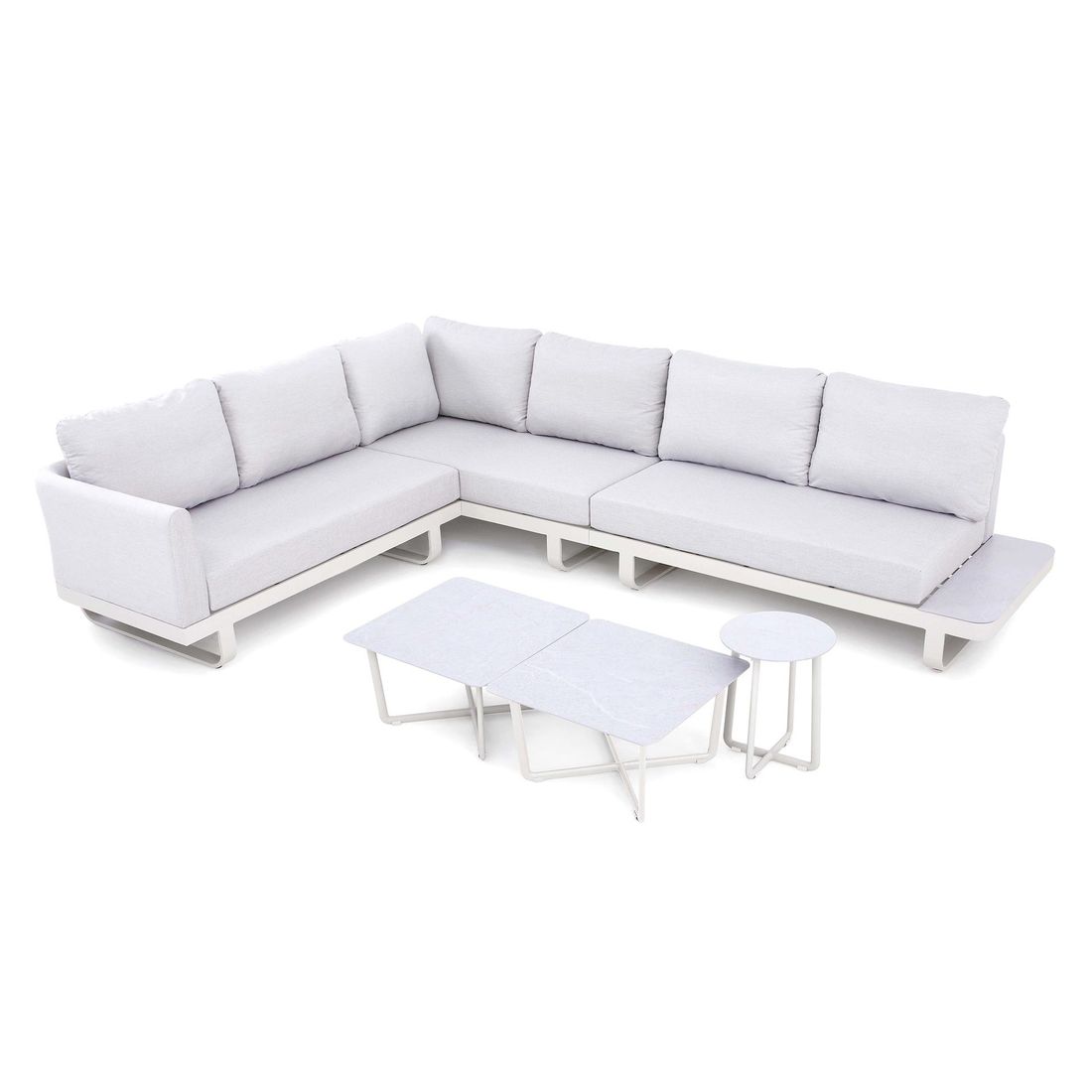 Best Fellow Ecklounge Aluminium/Kunstfaser