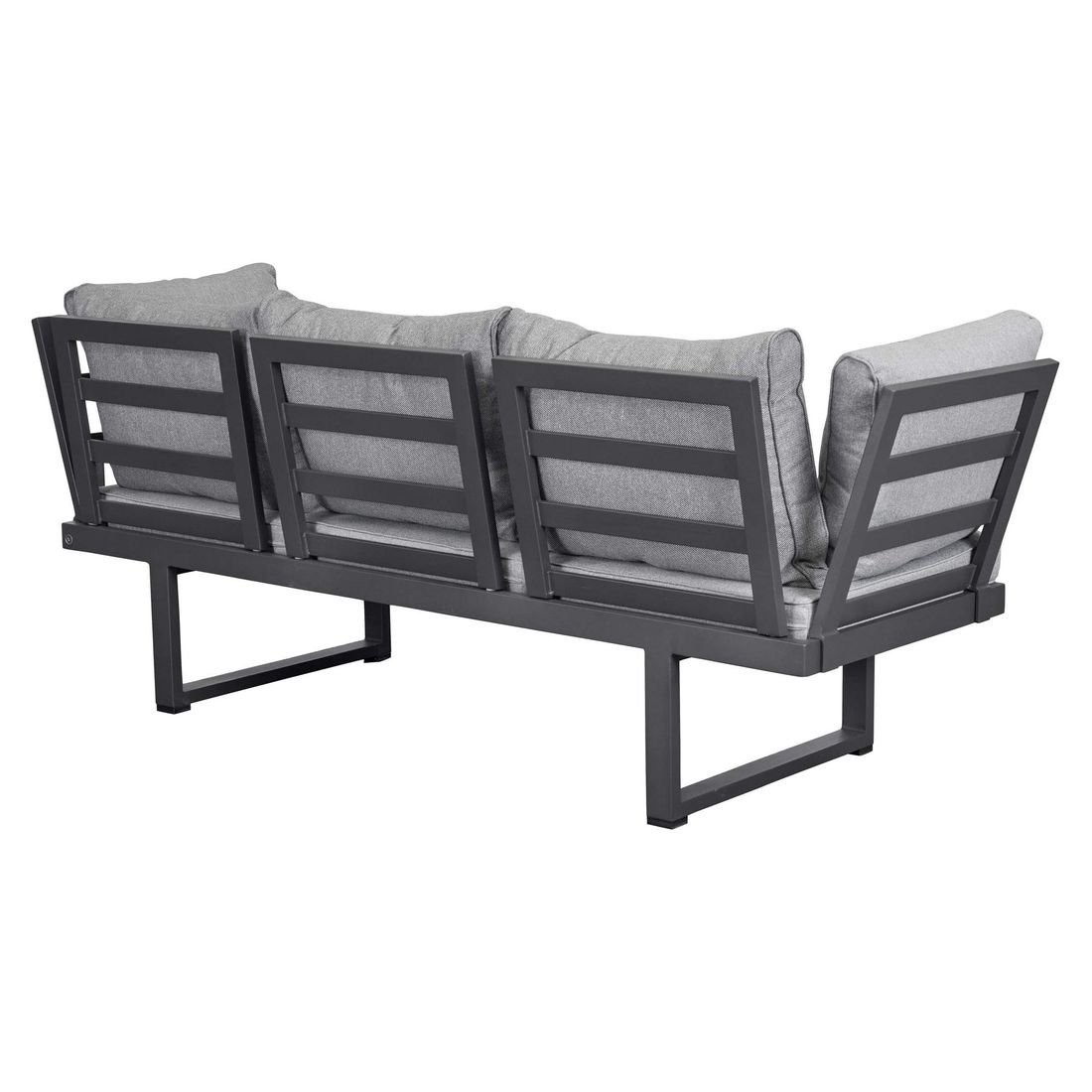 OUTLIV. Broome Diningsofa Aluminium/Kunstfaser