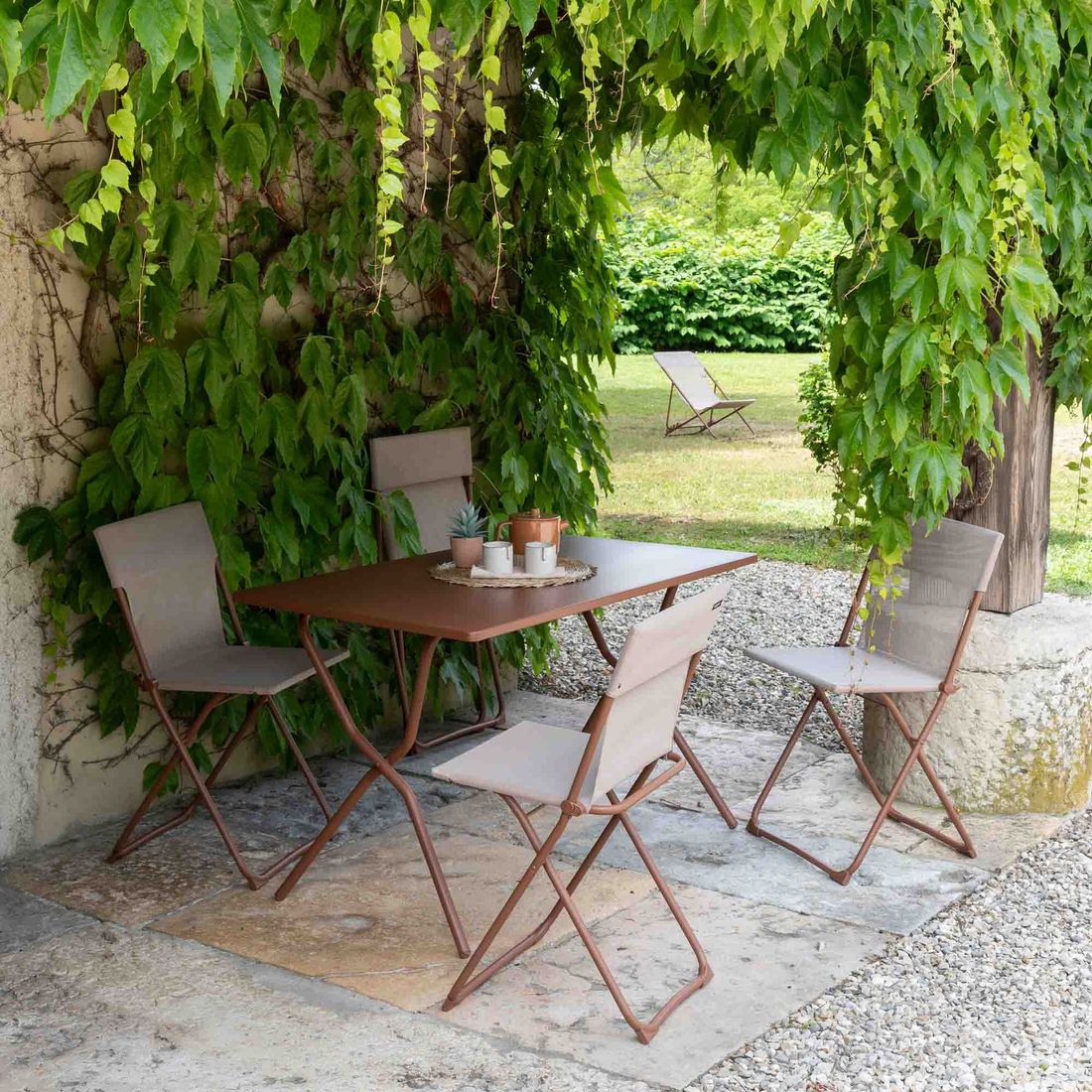 Lafuma Balcony Klapptisch 70x120cm Stahl