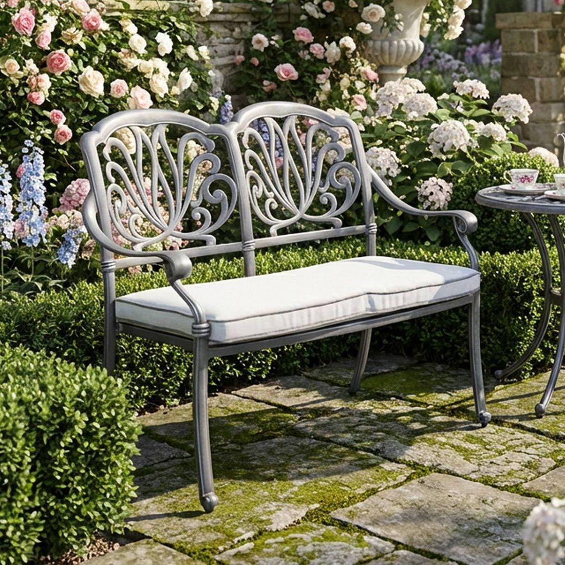 Hartman Amalfi Gartenbank Aluminiumguss