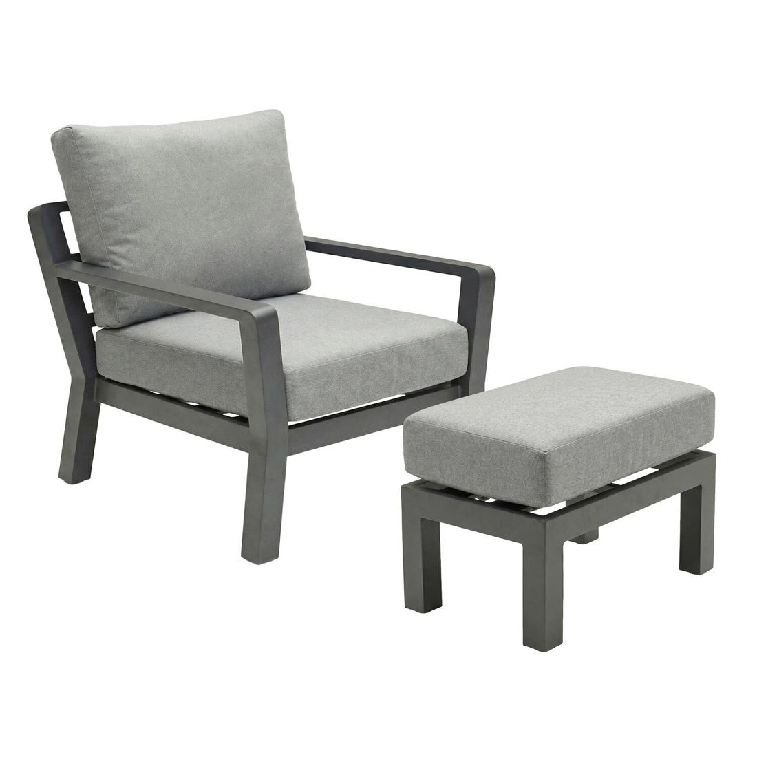 LC Garden Bondino Loungesessel Aluminium/Polyester