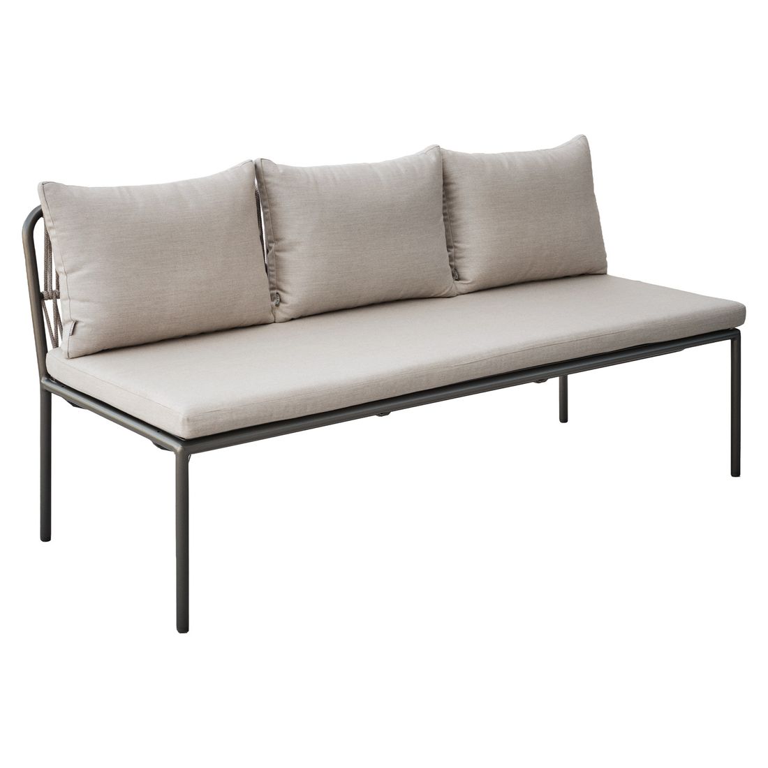 Stern Marla Dininglounge Aluminium/Rope/Polyacryl